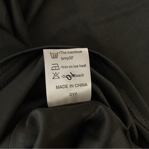 NWT Casual Crewneck Mesh Panel Split See Through 1/2 Sleeve Loose Floral Tunic - Picture 16 of 16